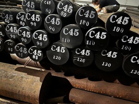 C45 S45C 높은 충격 강도 합금 도구 강철 오일 소화 진공 열 처리