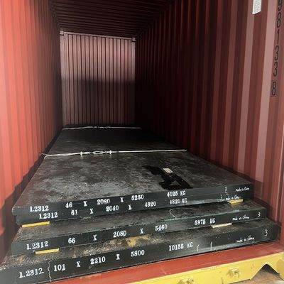 1.2312 쉽게 가공 플라스틱 곰팡이 강철판 합금 강철판